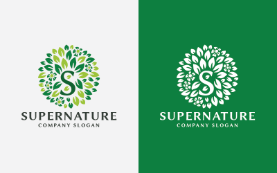 Super Nature Letter S Logotypmall