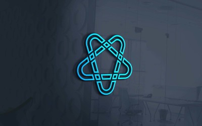 Kreatives Stern-Logo-Design für Ihr Unternehmen