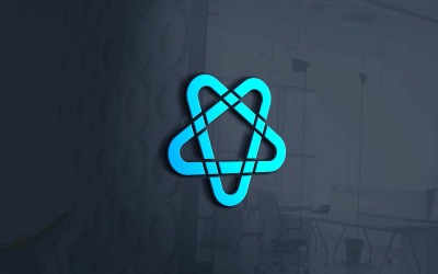 Kreatywny, odważny projekt logo marki gwiazdy