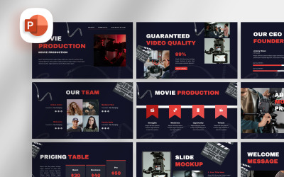 Modello di presentazione della produzione cinematografica