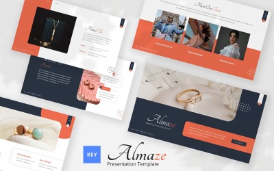 Almaze: modello di keynote per gioielli