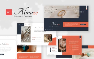 Almaze — ювелірний шаблон Powerpoint