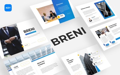 Breni — szablon prezentacji biznesowej