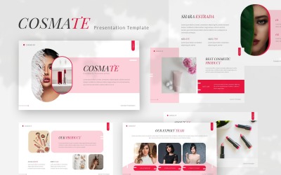 Cosmate — косметичний шаблон Powerpoint