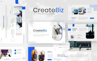 Createbiz — Pitch Deck Agency Keynote Mall