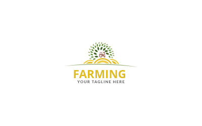 Šablona návrhu loga FARMING