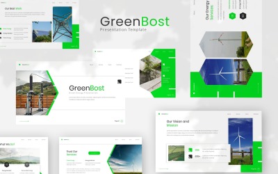 Greenboost — Green Energy Keynote sablon