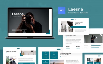 Laesna — Шаблон Keynote для фотографии