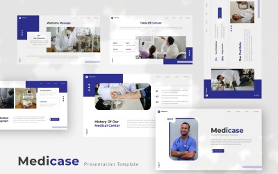 Medicase — Медицинский шаблон Powerpoint