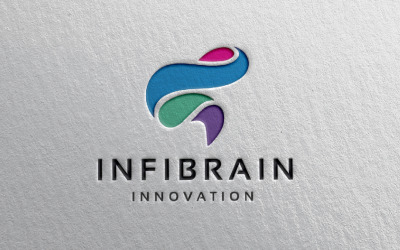 Брендинговый логотип Infinity Brain Pro