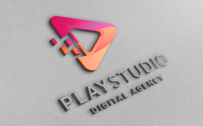 Logo de marque Play Studio Pro