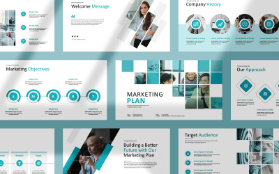 Marketingterv bemutató sablon,,.