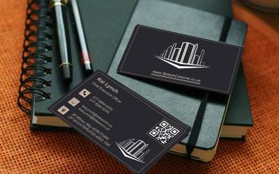 Property Stunning Business Card Template Ready to Use Raster PSD