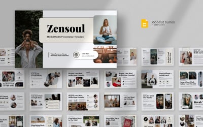 Zensoul - Mental Health Google Slides Mall