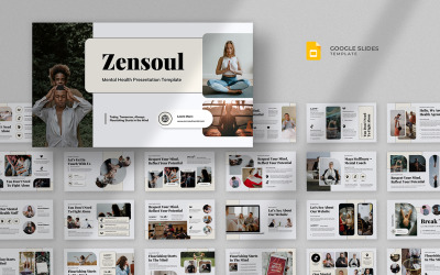 Zensoul – Mentális egészség Google Diák sablon