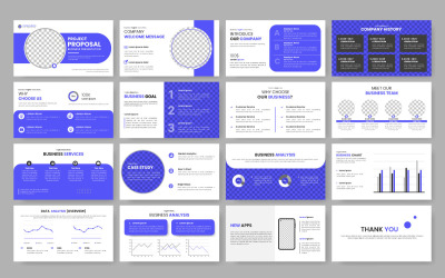 Corporate business business presentation, profile design, project report, corporate company