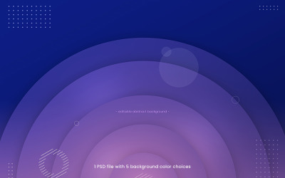 Фіолетовий градієнт - з 1 PSD і 5 кольоровими фонами