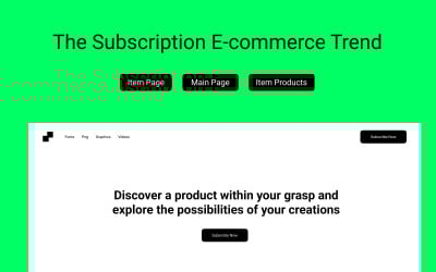 Join - Subscription Trend: Marketplace Full Page