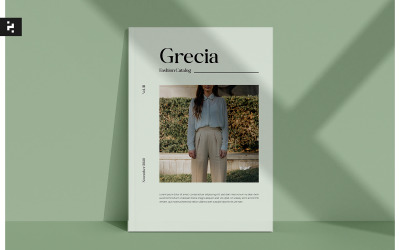 Basit Moda Katalog Şablonu
