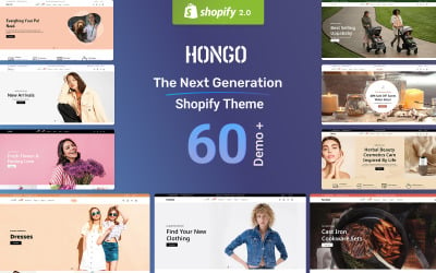 Hongo: el sistema operativo temático Shopify multipropósito de próxima generación 2.0