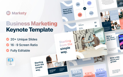 Markety - Business Marketing Keynote Template