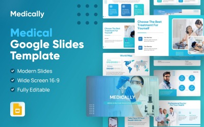 Medicinskt - Medical and Healthy Google Slides Mall