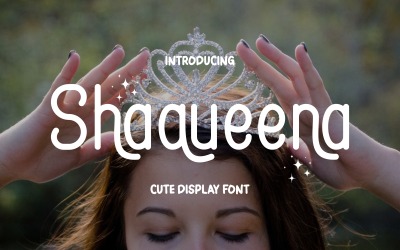 Shaqueena: carattere di visualizzazione carino