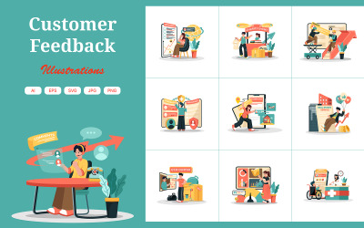 M730_ Kundfeedback Illustration Pack 1