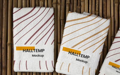 Towel Mockup Template #04