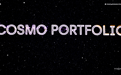 Cosmo 3d Portfolio HTML šablona