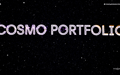 Szablon HTML portfolio Cosmo 3d