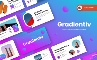 Gradientiv - Creatieve Bisiness PowerPoint
