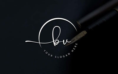 Kalligrafi Studio Style BV Letter Logotypdesign