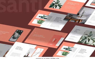 SANTI - Modern Google Slides Template