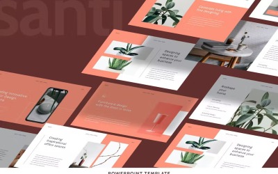 SANTI - Modern Powerpoint Template