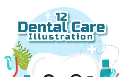 12 Ilustração de atendimento odontológico