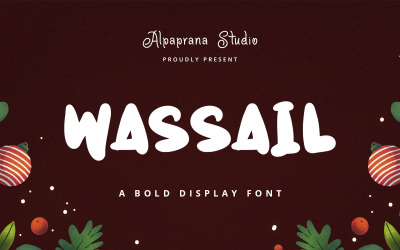 Wassail - Söt Display Font