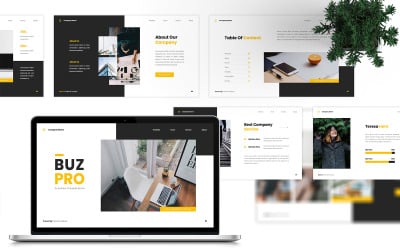 BuzPro - Creatieve Keynote-sjabloon
