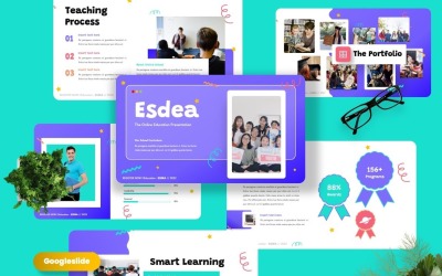 Esdea - Eğitim Yaratıcı Google Slayt Şablonu