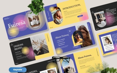 Fuiresa — szablon prezentacji marki Hype