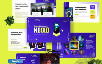 Keixo: modelli di note chiave per campioni di eSport