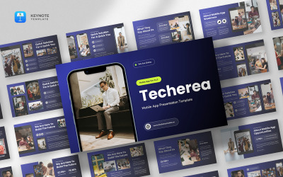 Techerea - Modello keynote per app mobile