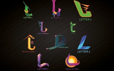 Letter L Logo Template For All Companies And Brands