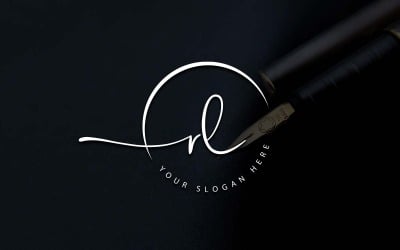 Calligrafia Studio Style RL Lettera Logo Design