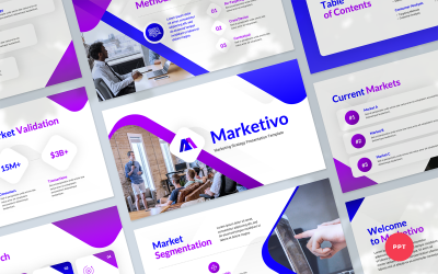 Marketivo – Marketingstrategie-Präsentations-PowerPoint-Vorlage