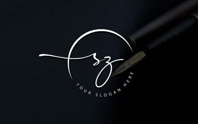 Projektowanie logo w stylu Studio kaligrafii SZ