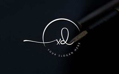 Calligrafia Studio Style XD Lettera Logo Design
