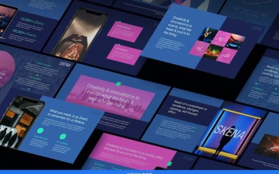 Skena – kreativní šablona klíčové poznámky