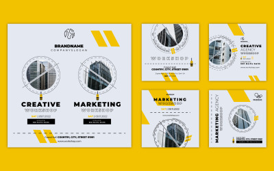 Business Workshop Social Media Template