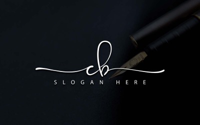Kreative Fotografie CB-Letter-Logo-Design